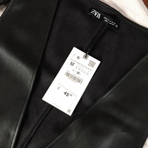 Zara plunging black dress - Picture 3 of 6